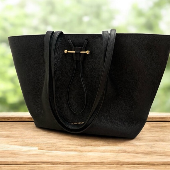 Elegant Strathberry Osette Leather Shopper Tote Bag - Picture 5 of 16